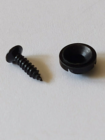 Vintage Style Button String Retainer Tree for Telecaster - Black