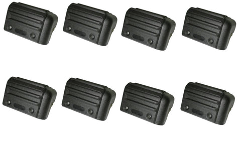 Speaker Cabinet Corners Guitar Cabs, Subs, or PA Hi Impact Black Plastic Small Set of 8